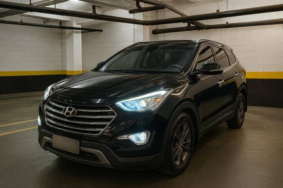 HYUNDAI GRAND SANTA FÉ 3.3 MPFI V6 4WD GASOLINA 4P AUTOMÁTICO